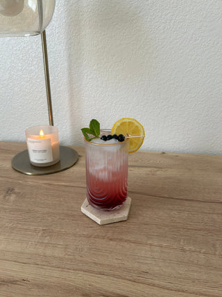 Blueberry Bloom Wellness Mocktail