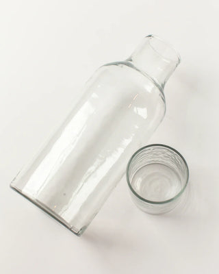 Hammered Glass Carafe