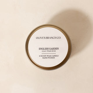 English Garden Scented Candle